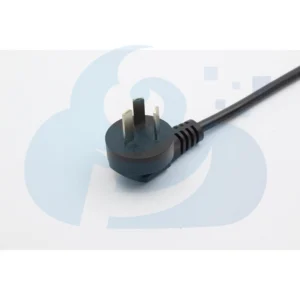 Argentinian Three Pin Right Angle Plug Cable Image1