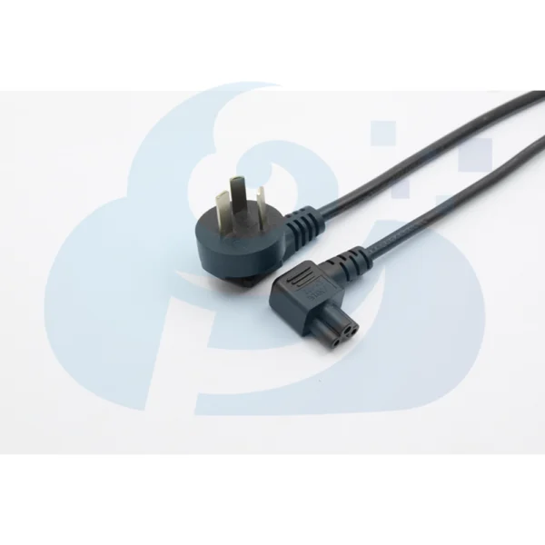 Argentinian Three Pin Right Angle Plug Cable Image4