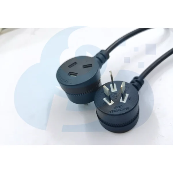 Australian Double Sided Plug Power Cable Image2