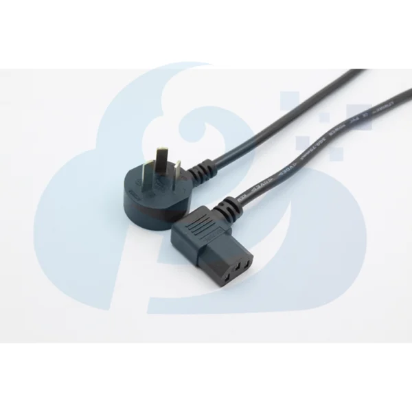 Chinese Three Pin Plug Power Cable Image5