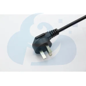Chinese Three Pin Right Angle Plug 10A~16A Power Cable Image1