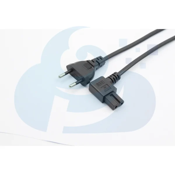 Indonesian Two Pin Plug Power Cable Image4