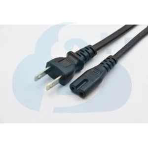 Japanese Two Pin Plug Power Cable Image1