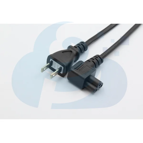 Japanese Two Pin Plug Power Cable Image4