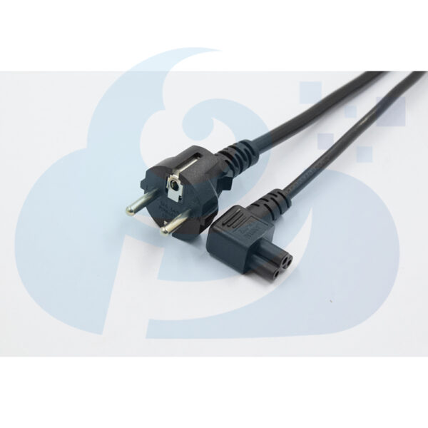 Russian Three Pin Straight Plug Power Cord Image4