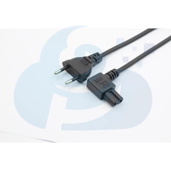 Russian Two Pin Plug Power Cable Image4