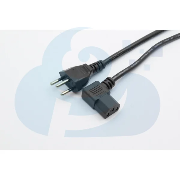 Swiss Three Pin Plug Power Cable Image1