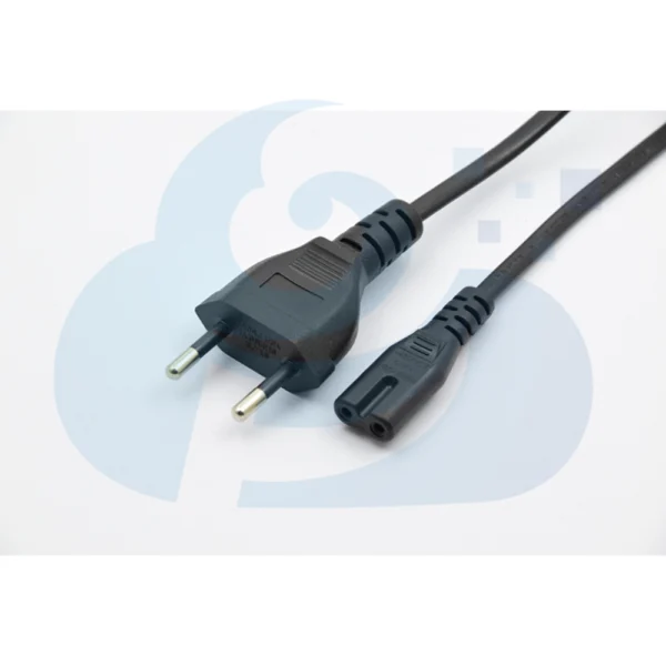 Swiss Two Pin Plug Power Cable Image1