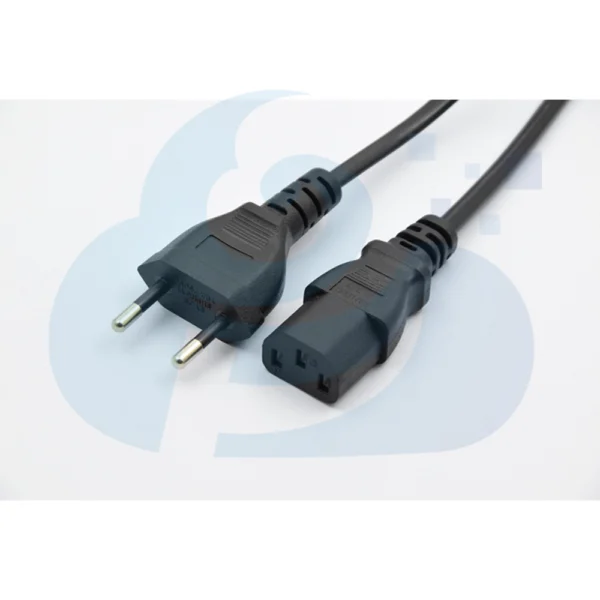 Swiss Two Pin Plug Power Cable Image2