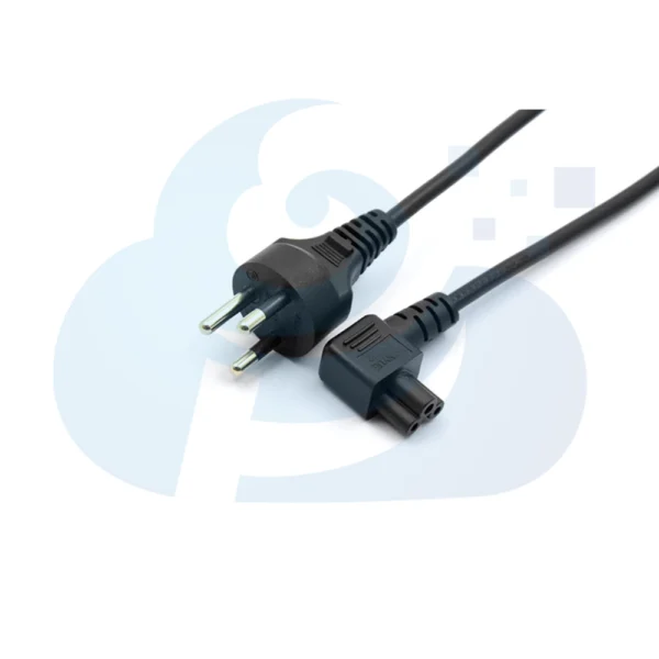 Thai Three Pin Straight Plug Power Cable Image3