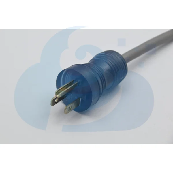 USA Three Pin Medical Plug Power Cable Image1