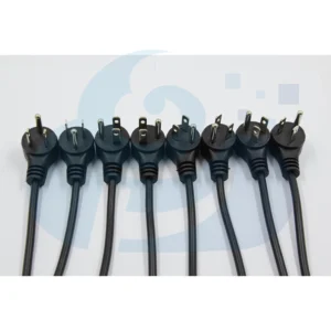USA Three Pin Right Angle Plug 15A~20A Power Cable Image2